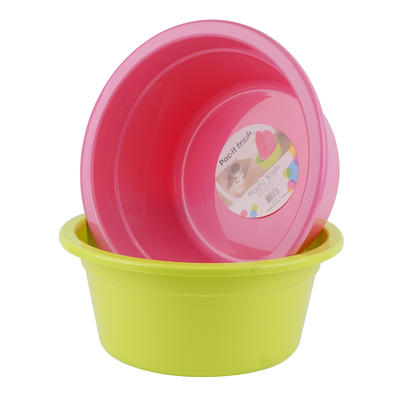 Pac-It Fresh Plastic Basin - Asst, 13"D