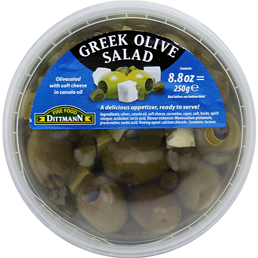 Dittmann Greek Olive Salad 8.8 Oz