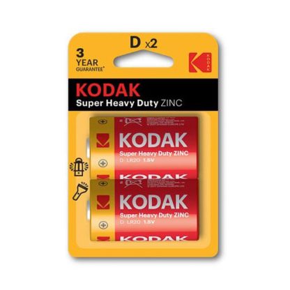 Kodak Extra Heavy Duty D Batteries 2