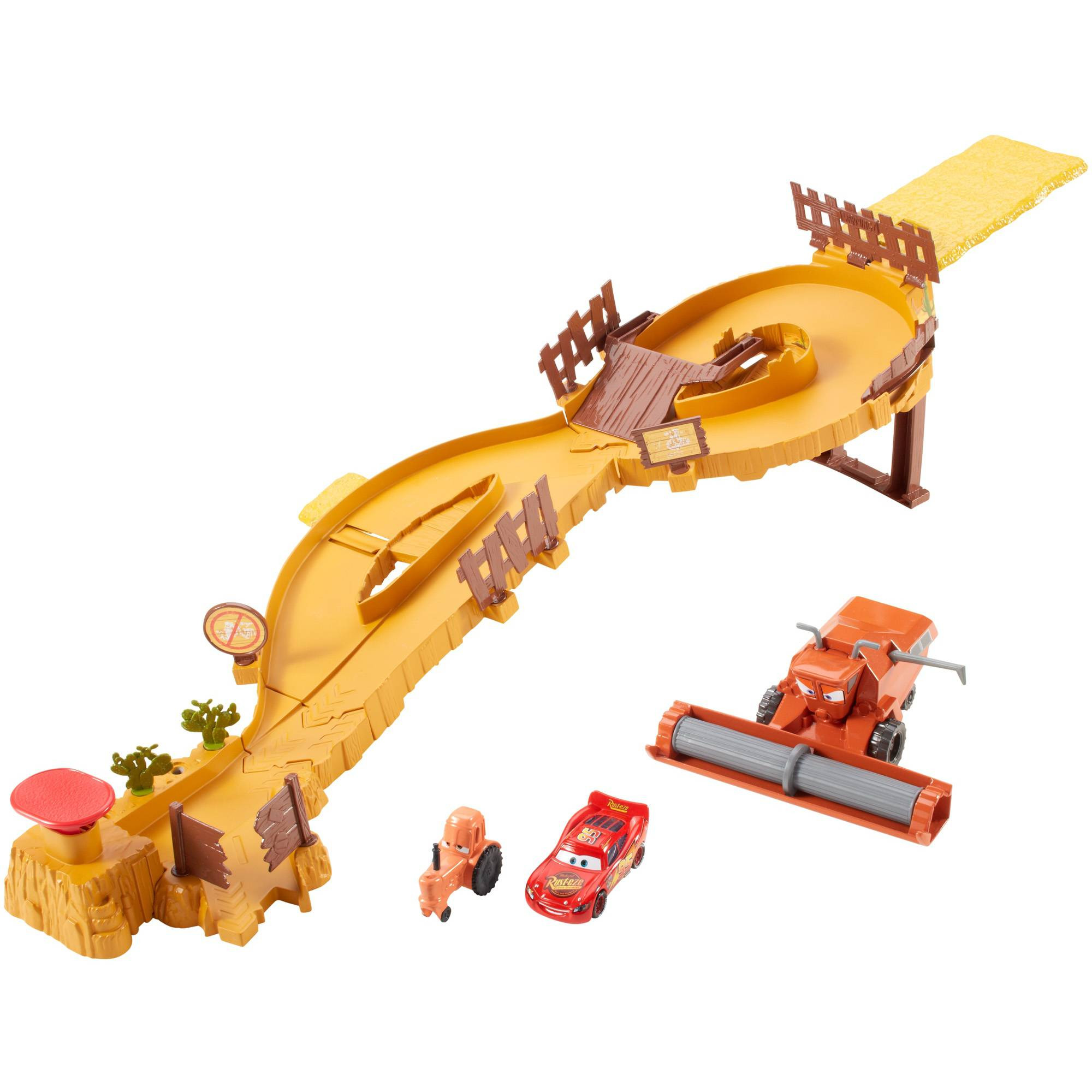 Mattel Coches Escapan De Frank Pista Juego
