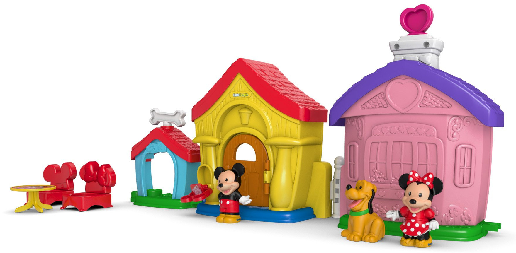 Fisher Price Little People Magic Of Disney Mickey And Minnie's House Playset