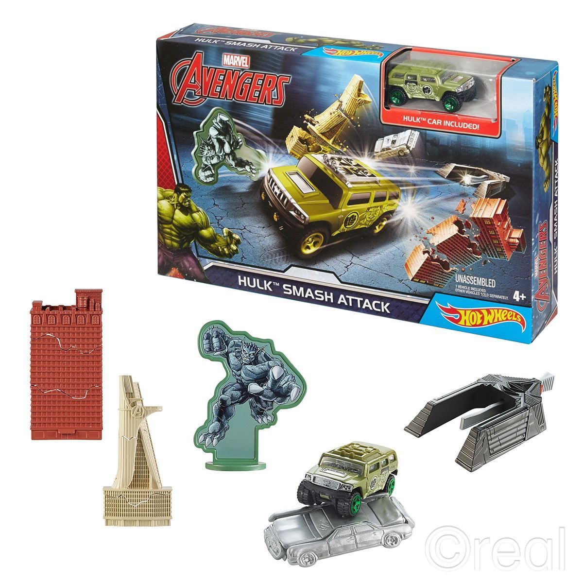 Marvel Hot Wheels - Track Sets - Spidey's Speed Drop