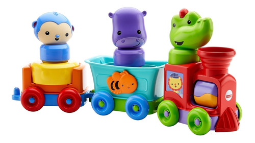 Fisher-Price Silly Safari Rattle & Roll Animal Train