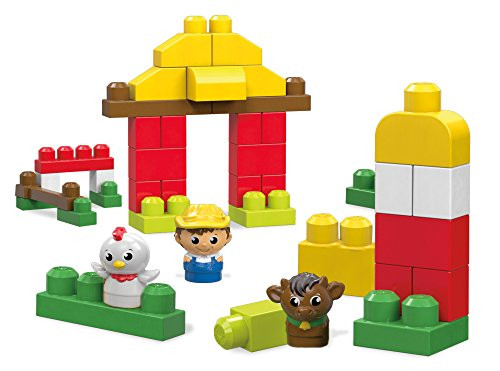 Mega Bloks DPY50 Barnyard Buddies Building Blocks Set