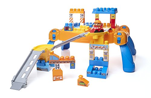 Mega Bloks First Builders Build N' Go Table Building Blocks