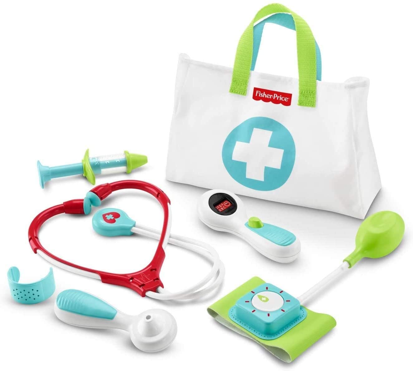 Fisher-Price DVH14 Plastic Play Medical Kit