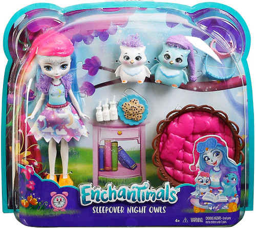 Enchantimals Sleepover Night Owl Doll Set