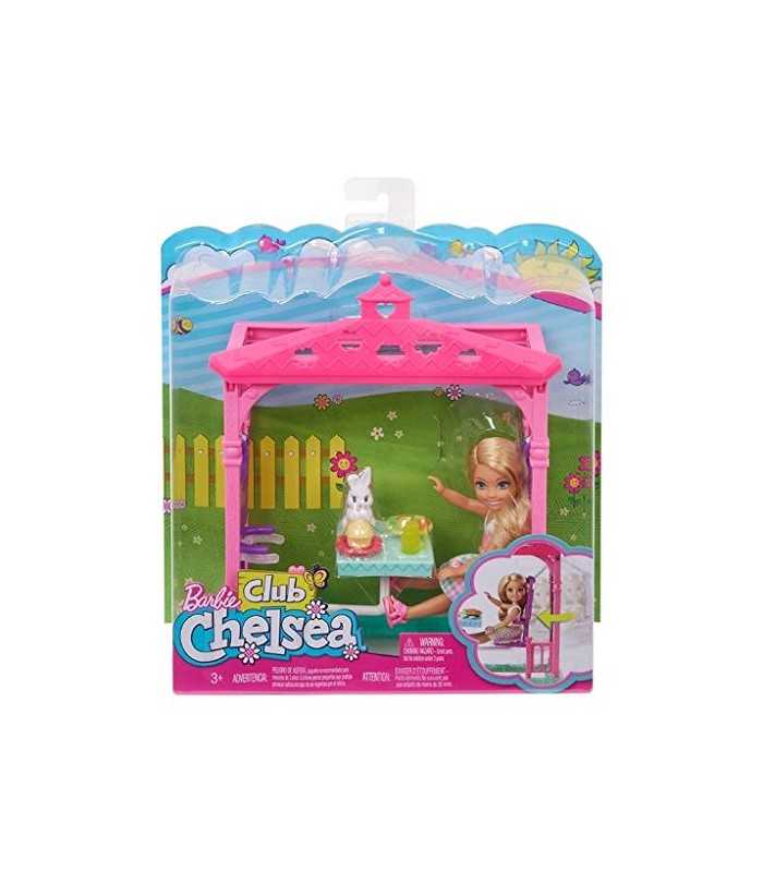 Barbie Chelsea Doll W/ Picnic Swing And Bunny