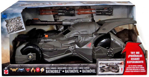 DC Justice League Mega Cannon Batmobile