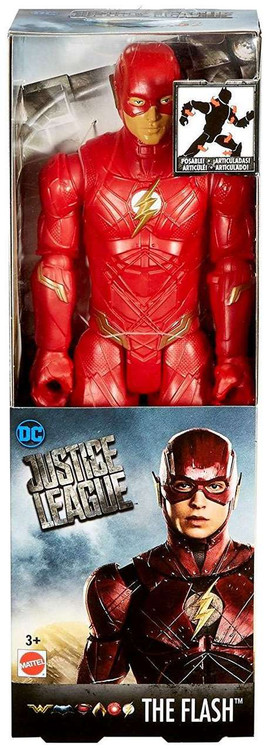 Mattel DC Justice League True-Moves Series The Flash Action Figure 12"
