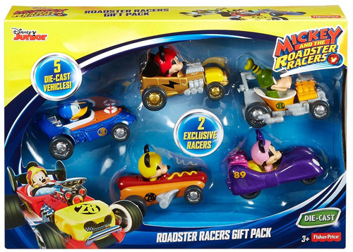 Fisher-Price Disney Mickey And The Roadster Racers Vehicles Gift Pack