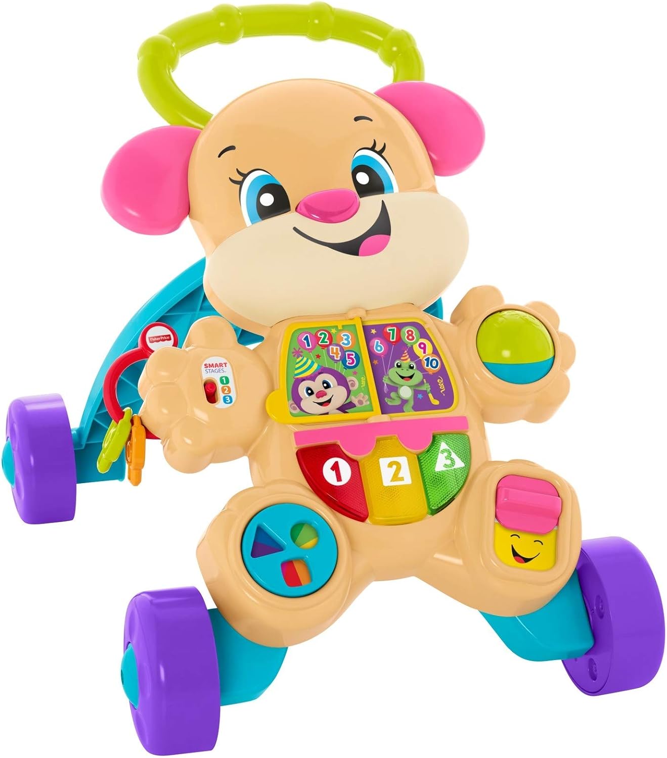 Fisher-Price Laugh & Learn Smart Stages With Sis Walker, Multicolor