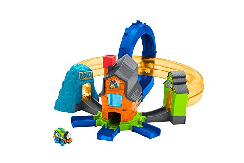 Thomas & Friends Fisher-Price MINIS Boost 'n Blast Stunt Set