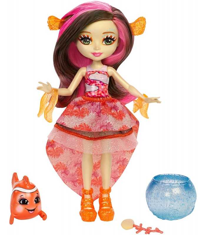 Mattel Enchantimals Clarita Clownfish Dolls