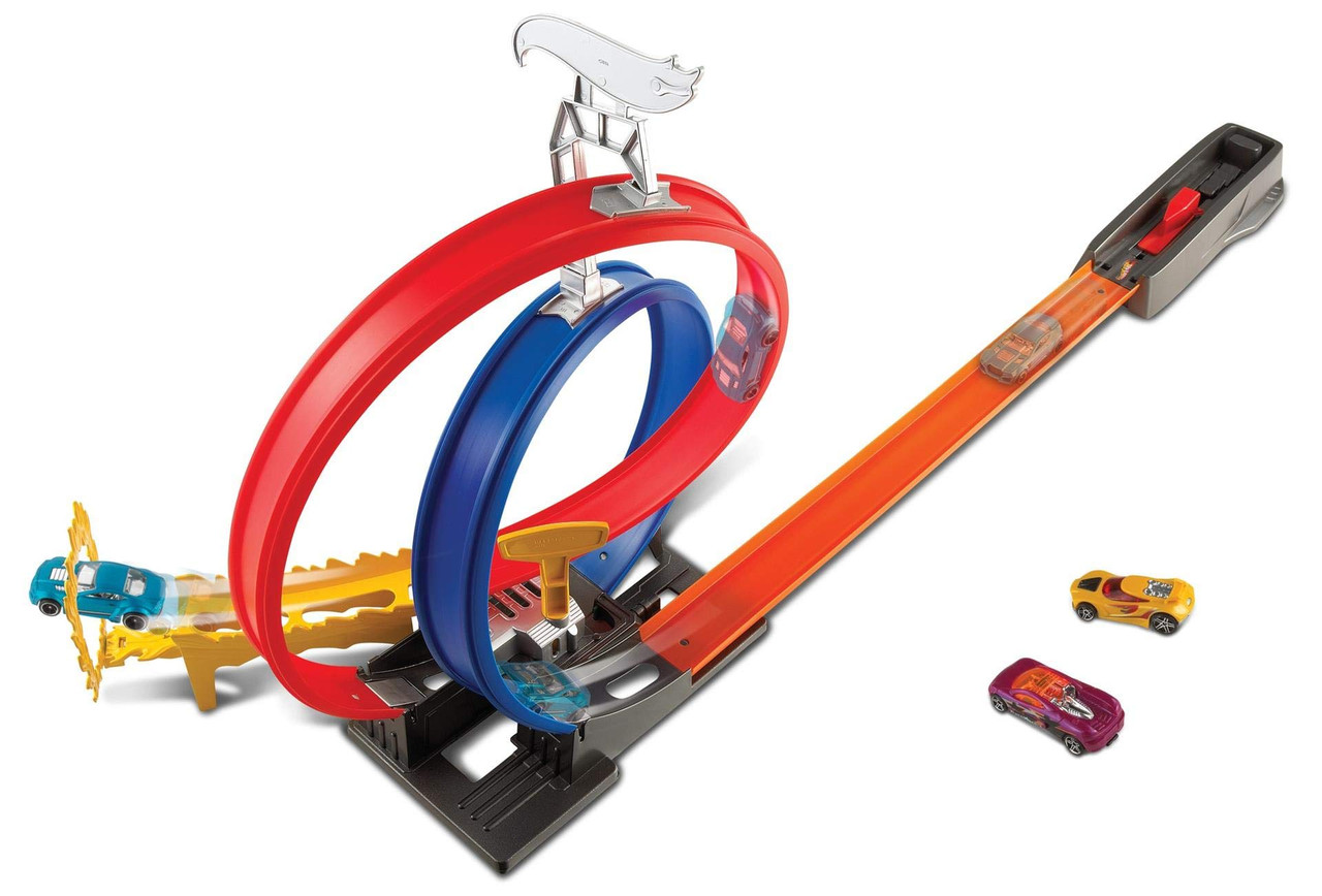 Hot Wheels FKV69 Energy Track Set, Blue