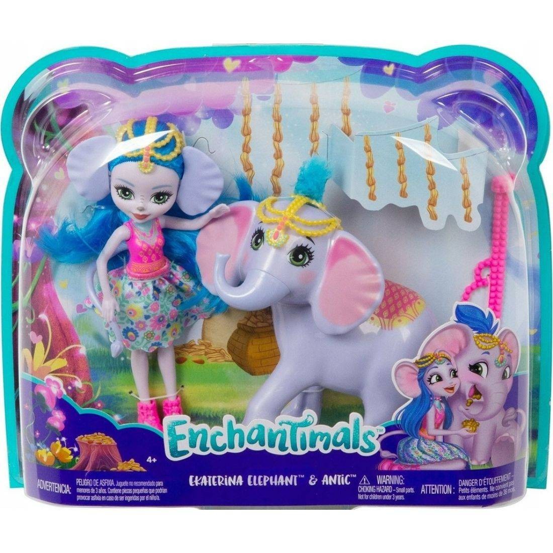 Enchantimals Ekaterina Elephant Dolls
