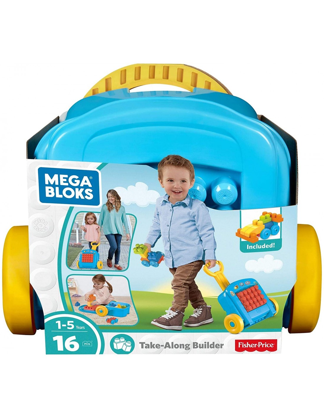 Mega Bloks Building Basics Take Along Builder Set
