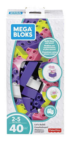 Fisher-Price Mega Bloks - Caja Pequeña Fly40-fly41 Cantidad De Piezas 40