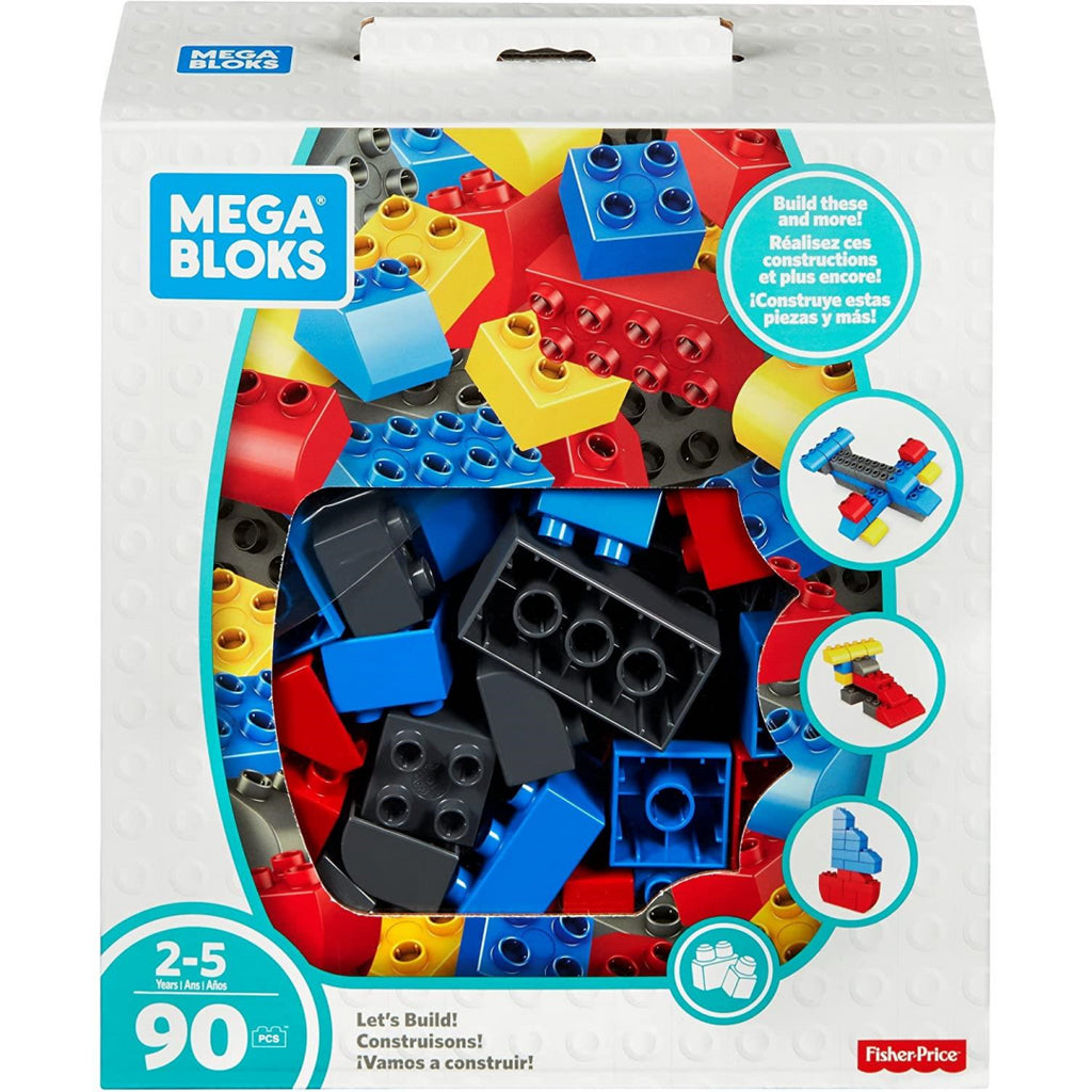Mega Bloks Let's Build! Building Blocks Set (FLY44)