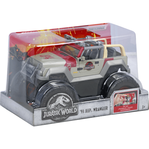 Jurassic World Matchbox '93 Jeep Wrangler