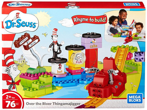Dr. Seuss Mega Bloks Over The River Thingamajigger Building Set