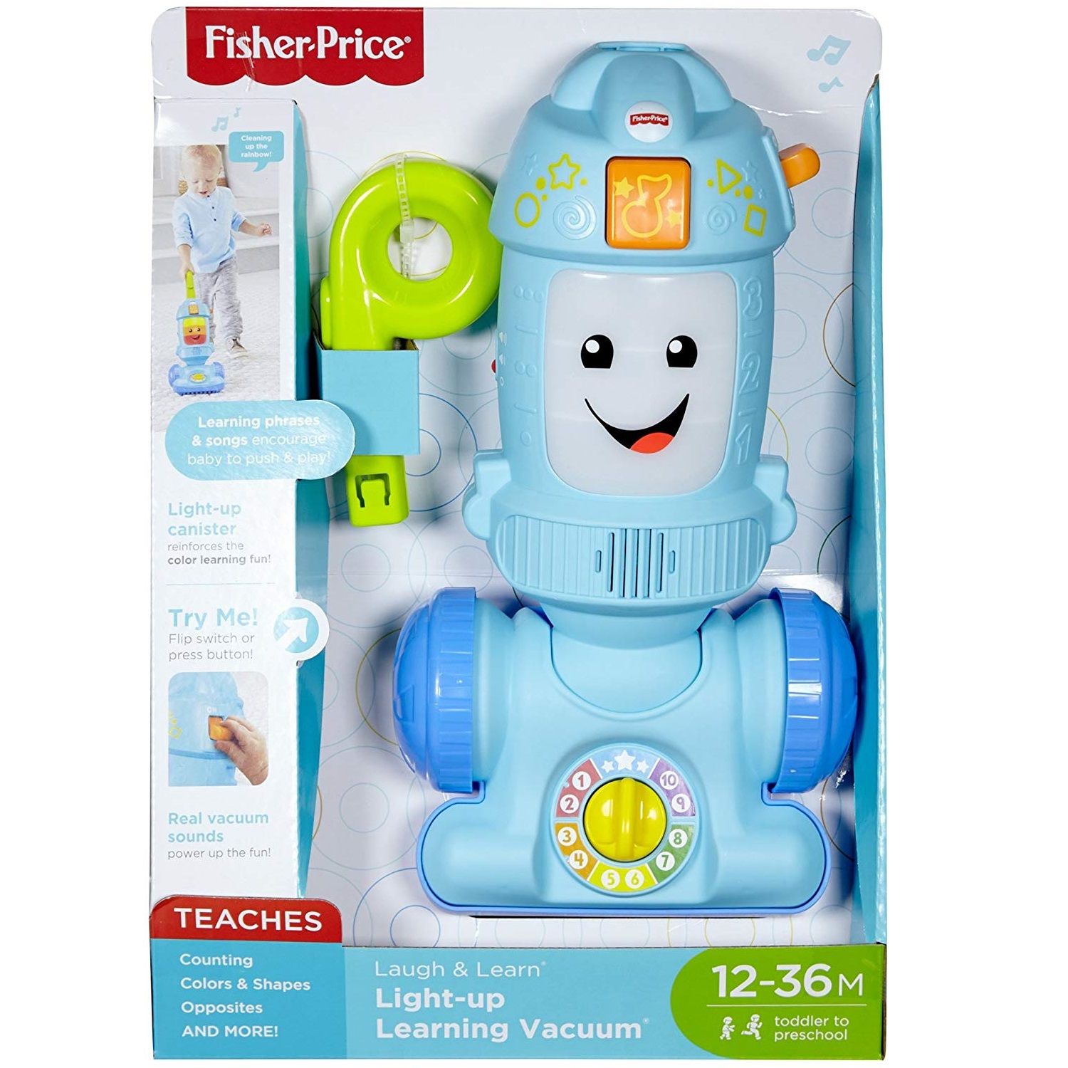 Fisher-Price Laugh And Learn Light-up Learning Vacuum