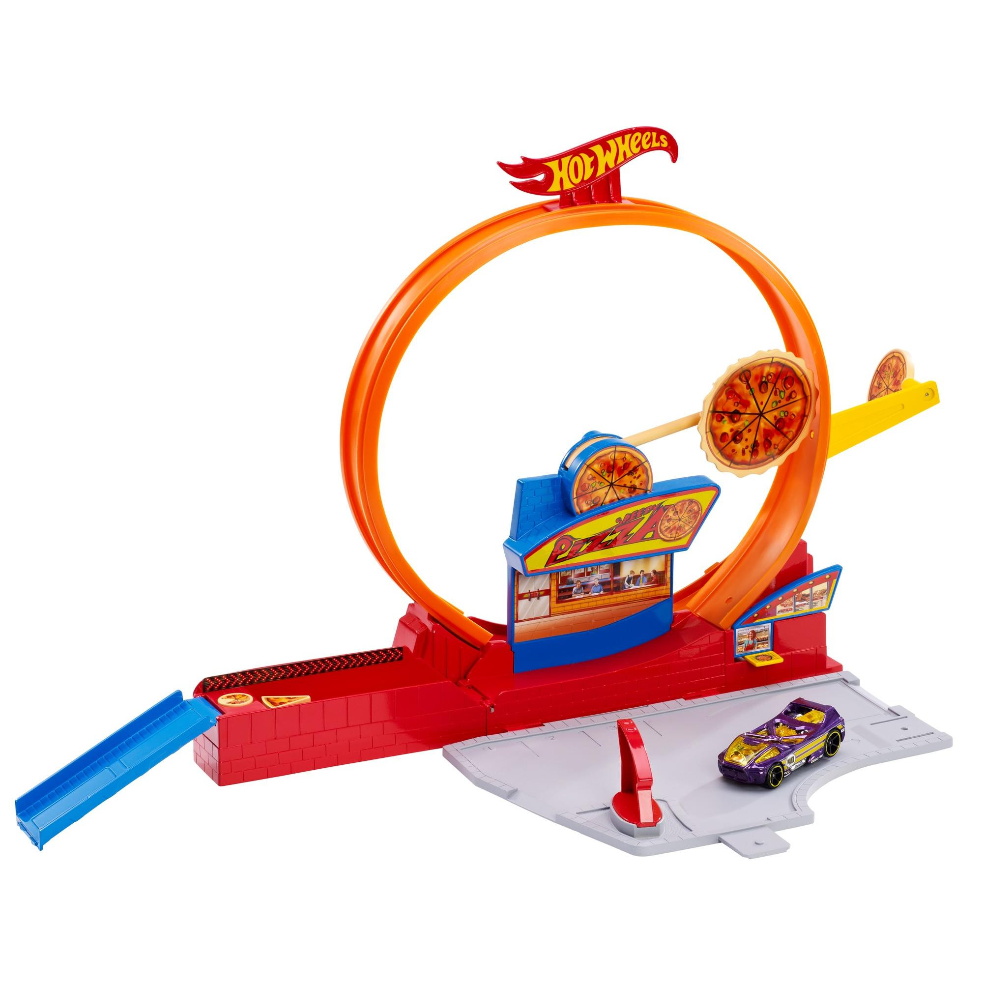 Hot Wheels Mattel Speedy Pizza Set