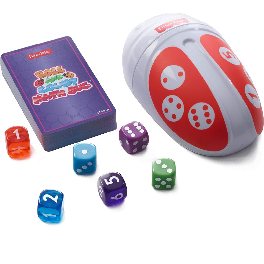 Fisher-Price Think And Learn Roll Count Math Bug Preschool Game