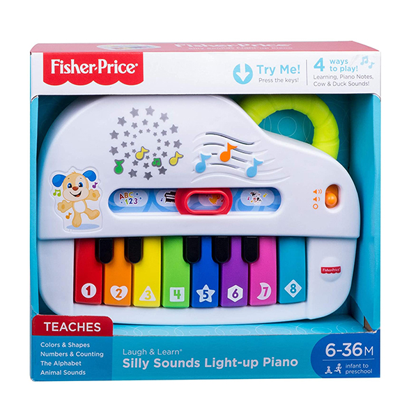 Fisher-Price Laugh & Learn Silly Sounds Light-up Piano