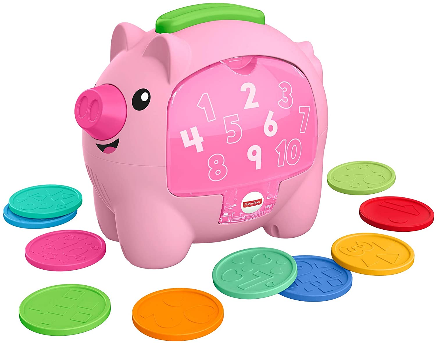 Fisher-Price Laugh & Learn Rumble & Count Piggy Bank