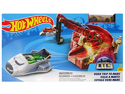 Hot Wheels City Road Trip To Mars Playset