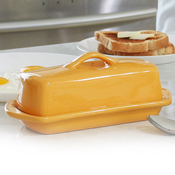 Chantal Butter Dish: Marigold