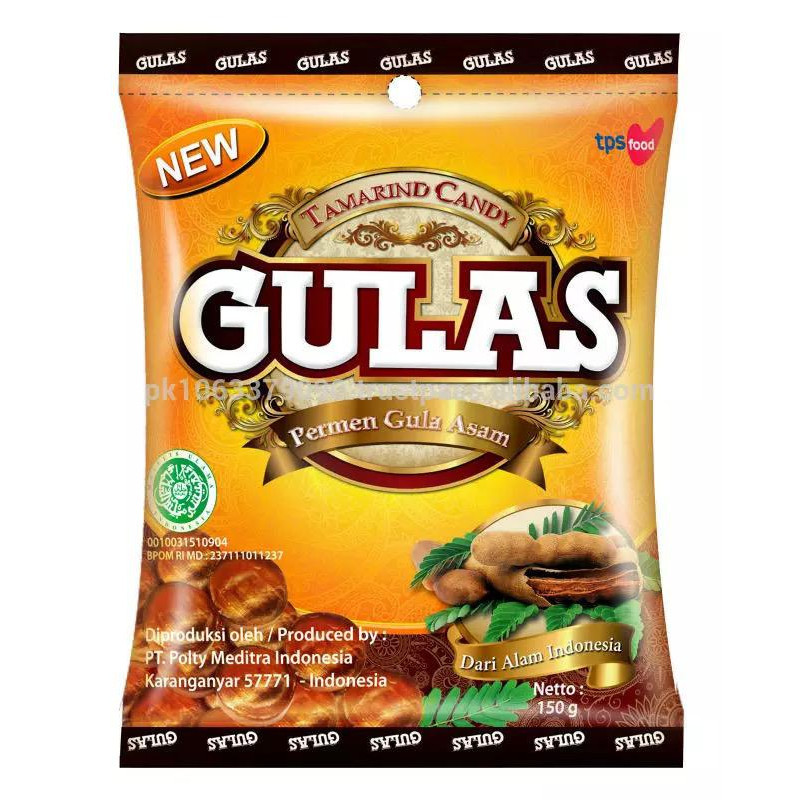 Gulas Permen Gula Asam (Gulas Tamarind Candy) - 5.2oz
