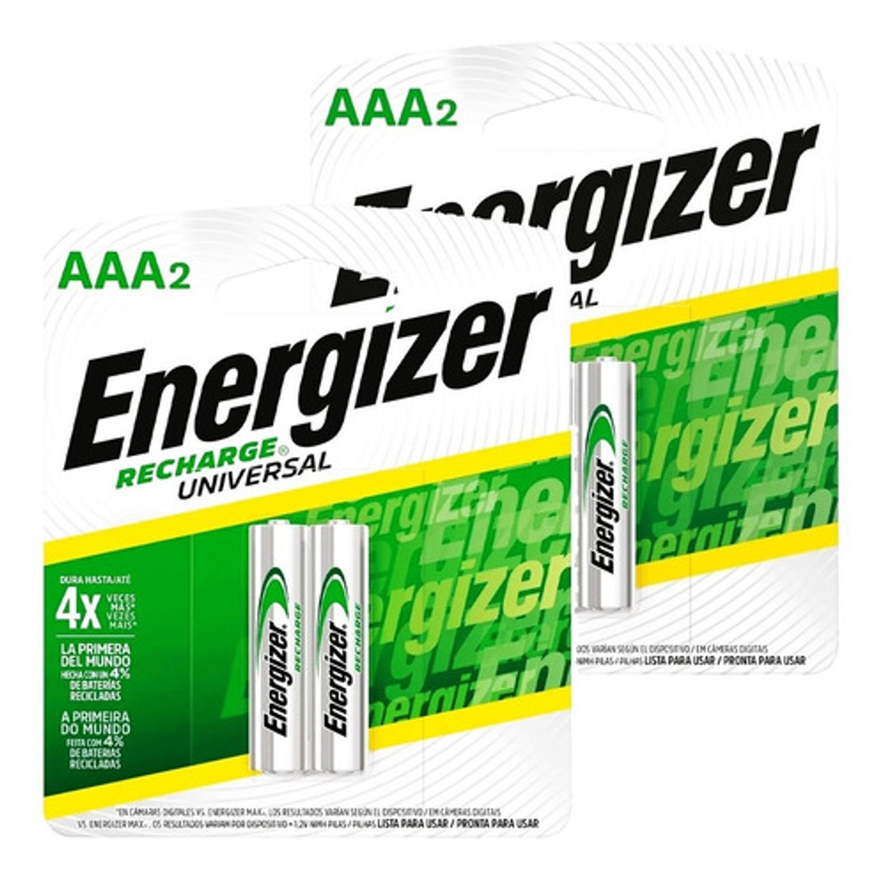 Energizer Rechargeable AAA Batteries 700mAh