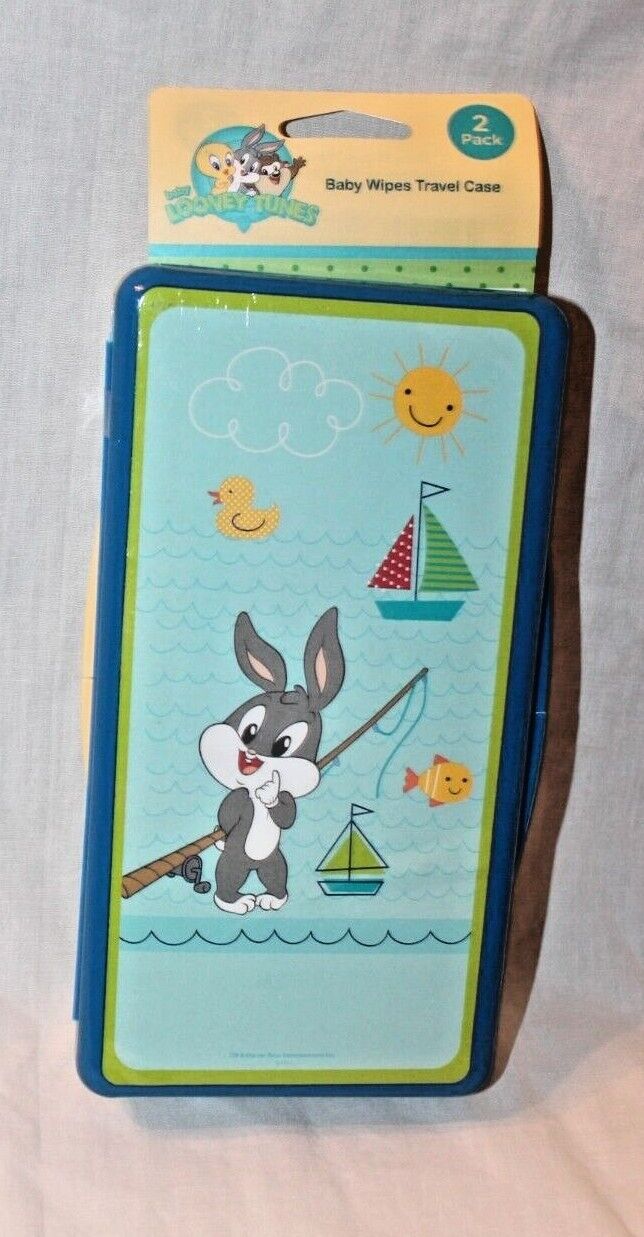 Clean Baby Looney Tunes Baby Wipes 80 Sheets 20 X 15cm