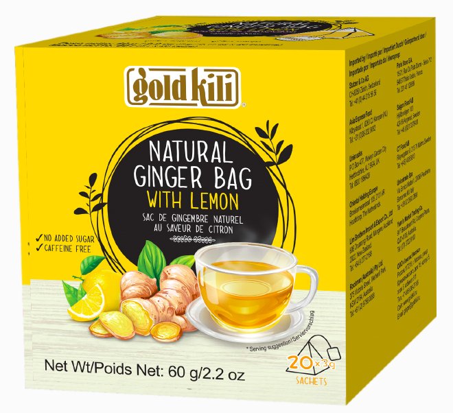 OKF Gold Kili Natural Ginger Lemon Drink
