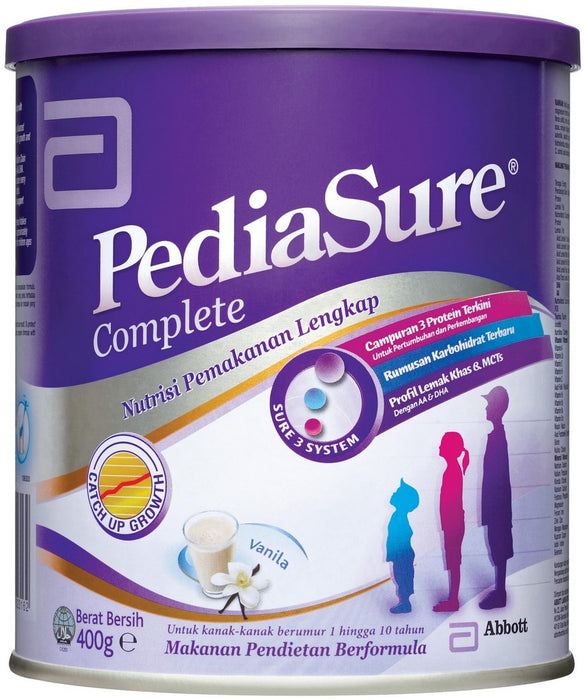 Abbott PediaSure Complete Nutrition Milk Powder, Vanilla, 400 Gr