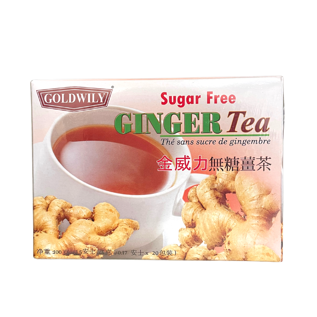 GoldWily – Ginger Tea (Sugar Free) – 5gx20