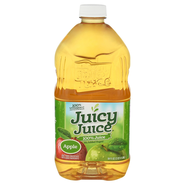 Juicy Juice Apple 100% - 64 Fl Oz Bottle