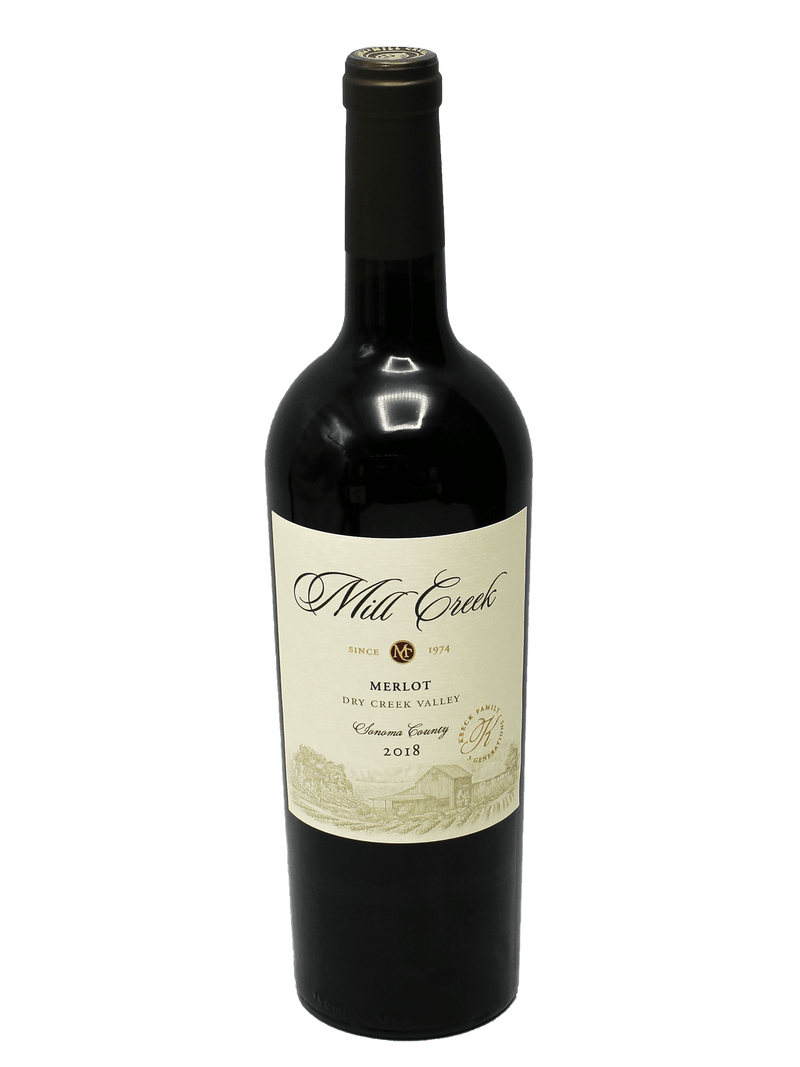 Wine 2018 Mill Creek Dry Creek Valley Merlot