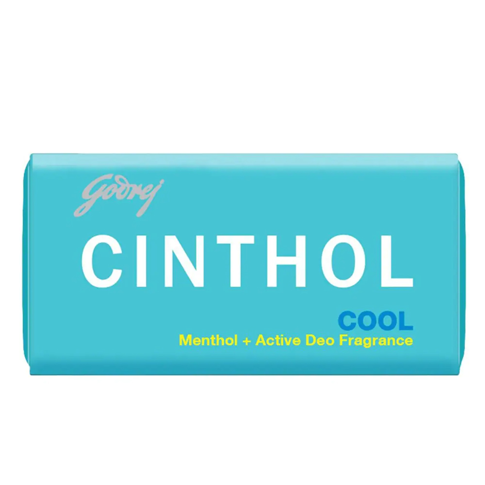 Cinthol Godrej Cool Menthol +Active Deo Fragnance 100G*3