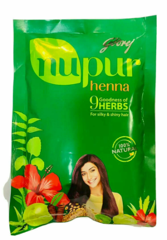 Godrej Nupur Henna 9 Herbs - 400g