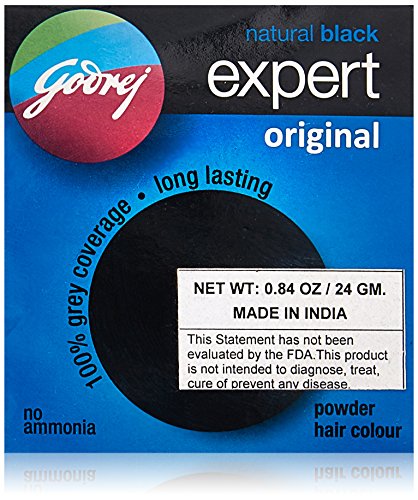Godrej Expert Original Powder Hair Colour, 24g+20ml