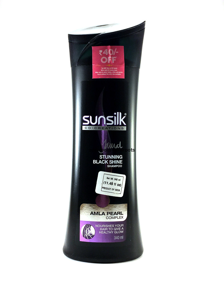 Sunsilk Stunning Black Shine Shampoo – 340ml