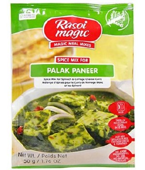 Rasoi Magic Spice Mix For Palak Paneer Net Wt 50gm