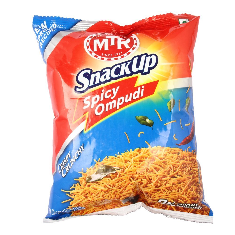 ‎mtr Mtr Snackup Spicy Ompudi, 180g