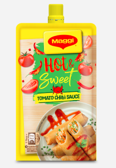 Nestle Maggi Hot & Sweet Tomato Chilli Sauce, 90 G
