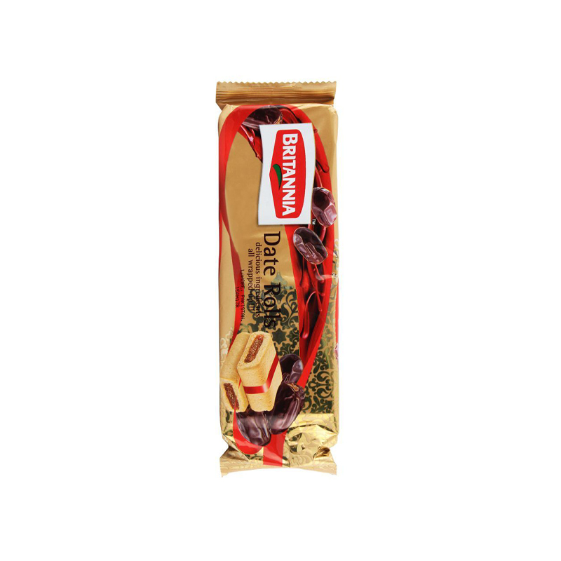 Britannia Date Rolls 90g