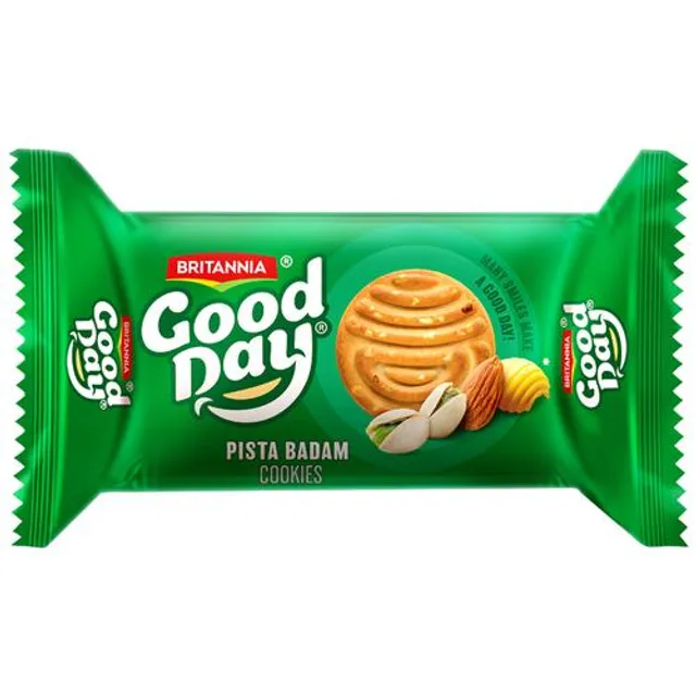 Britannia Good Day Pista Almond Cookies 75g