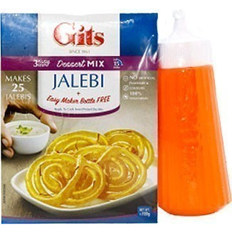 Gits Dessert Mix - Jalebi With Maker, 100 G Carton